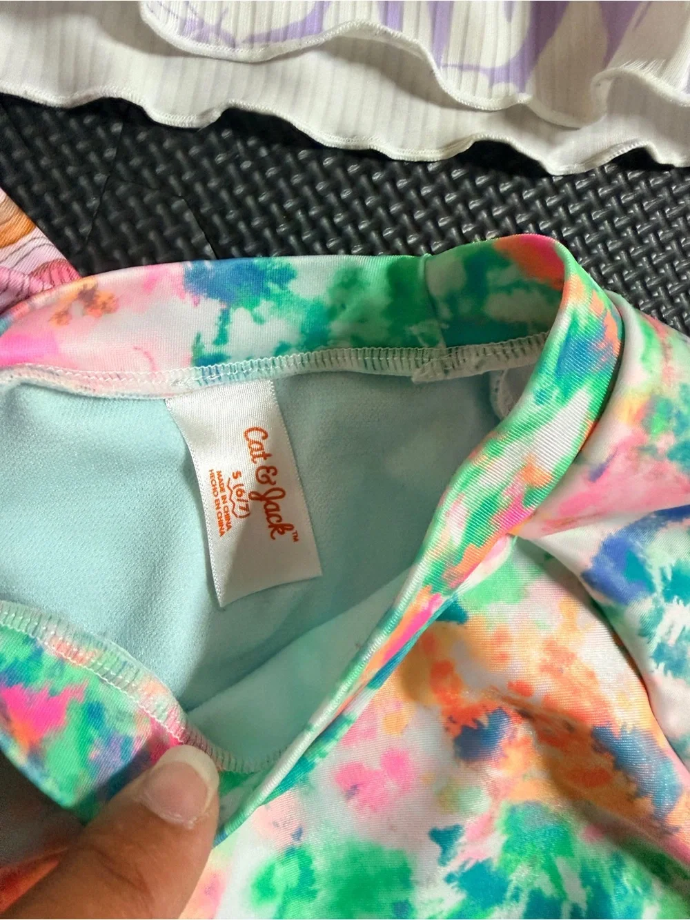 Girls’ Swimwear Lot 10 Pieces | Size 5/6 | Rash Guards + Bikinis | Swim Bundle